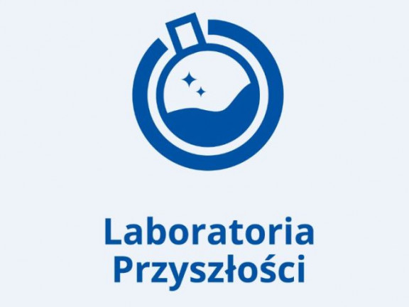 Obraz przedstawia Program Rządowy Laboratoria Przyszłości