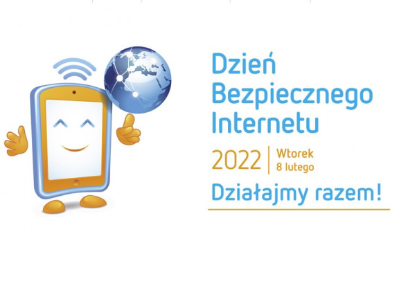 Obraz przedstawia Dzień Bezpiecznego Internetu 2022