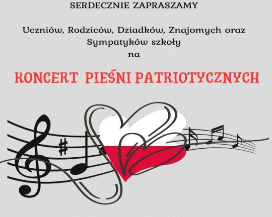 Obraz przedstawia Koncert Pieśni Patriotycznych -19.11.2024r.