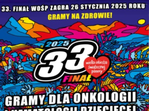 Obraz przedstawia 33. Finał WOŚP