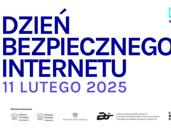 Obraz przedstawia Dzień Bezpiecznego Internetu 2025