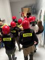 Klasa 2b w sali edukacyjnej "Iskierka", 