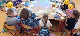 Smacznie, zdrowo, kolorowo w klasie 1b, 