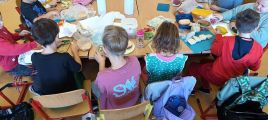 Smacznie, zdrowo, kolorowo w klasie 1b, 
