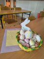 Koszyczki wielkanocne w klasie 5b, 