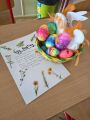 Koszyczki wielkanocne w klasie 5b, 