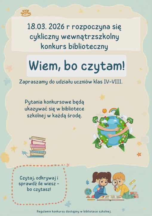 Więcej o: Wiem, bo czytam